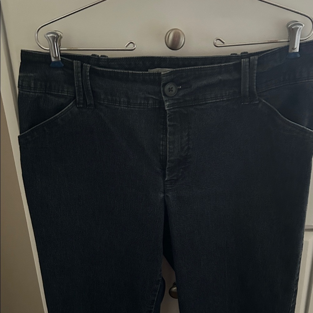 Lee Platinum Label Naturally Slimming dressy blue jeans. 12P EUC